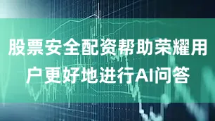 股票安全配资帮助荣耀用户更好地进行AI问答
