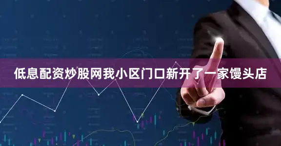 低息配资炒股网我小区门口新开了一家馒头店