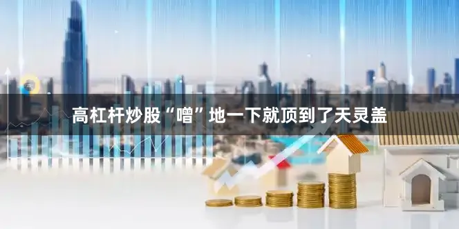 高杠杆炒股“噌”地一下就顶到了天灵盖
